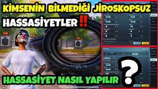 JİROSKOPSUZ TÜM CİHAZLARA ÖZEL HASSASİYET AYARLARI SEKMEME GARANTİLİ😱😱 [upl. by Nethsa]