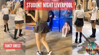 Liverpool Student Night The Most Chaotic Highlights [upl. by Ynahpets]