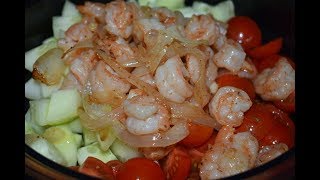 Salade de Crevette Rapide et Facile I Shrimp Salad [upl. by Sunday]