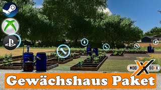 LS22 Mods  Gewächshauspaket  Farming Simulator 22 Modvorstellung [upl. by Reiko]