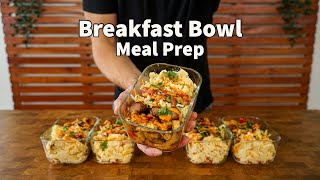 5 Meal Prep Bowls In Less Than 1 Hour  Breakfast Meal Prep Recipe [upl. by Aleicarg852]