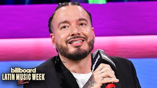 The Superstar QampA With J Balvin  Billboard Latin Music Week 2024 [upl. by Lati230]