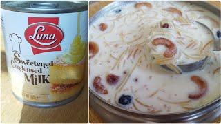 Super Tasty Semiya Payasam With Milkmaid 😋 Easy Vermicelli Kheer [upl. by Trubow]