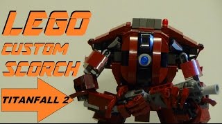 LEGO TITANFALL 2  SCORCH TITAN CUSTOM 2 [upl. by Belda422]