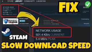 Steam slow download speed or drops to 0 Fix [upl. by Natasha53]