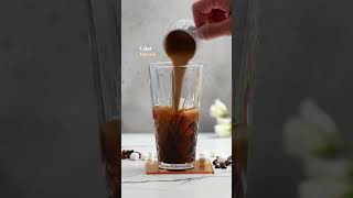 Toffee Espresso Martini cocktail alcoholicdrinks vodka mocktail drinkrecipes [upl. by Trescott]