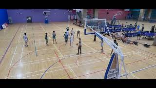 NSG2023 B Div Basketball HCI vs Jurongville Q1 amp Q2 [upl. by Eulalee678]