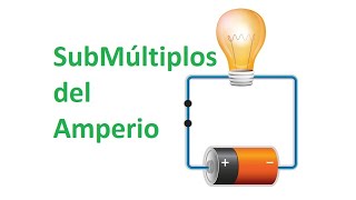 Cómo convertir amperios a miliamperios o microamperios y viceversa [upl. by Templas]