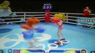 Peach VS Daisy Boxing [upl. by Wolfy927]