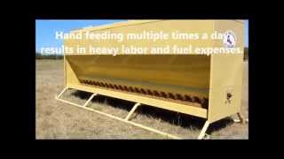 Auto Easy Feeder The Best Cattle Feeders Automatic and Programmable Livestock Feeders [upl. by Nylsirk]