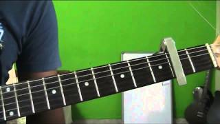 Ambarsariya guitar chords lesson easy beginners [upl. by Kcoj]