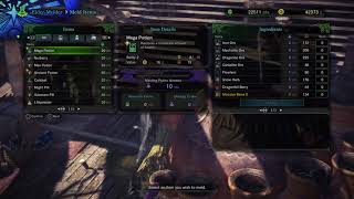 Monster Hunter World Melding Pot Coral Concoction Melding Streamstone [upl. by Turoff248]