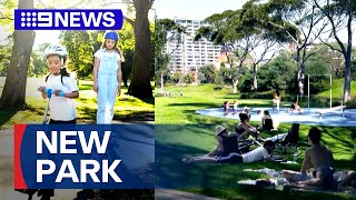 Sydney set to get new park  9 News Australia [upl. by Brockie892]