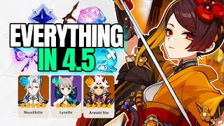 EVERYTHING To EXPECT In Genshin 45 LIVESTREAM  Events Rewards Banners amp More  Compilation [upl. by Chevalier]