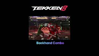 Nina Williams Backhand Combo  TEKKEN 8 shorts tekken8 tekken gaming ninawilliams [upl. by Alyn70]