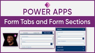 How to create reusable Form Tabs component tabbed Forms or Form Sections in Power Apps [upl. by Nnylyahs]