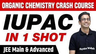 IUPAC in 1 Shot  All Concepts Tricks amp PYQs Covered  JEE Main amp Advanced [upl. by Waldos]