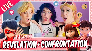 REVELATION  CONFRONTATION REACTION  Miraculous Ladybug Season 5 Episodes [upl. by Idihc]