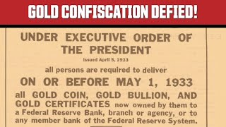 FDRs Gold Grab The Confiscation Most Americans Ignored [upl. by Modie]