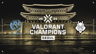 LEV vs G2  Upper Bracket  VALORANT Champions Seoul🇰🇷 2024 [upl. by Lida437]