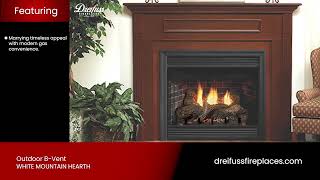 White Mountain Hearth  B Vent  Dreifuss Fireplaces [upl. by Gwen]