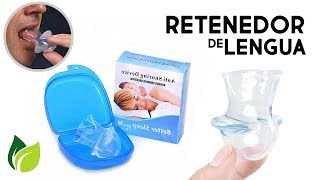 Dispositivo Retenedor de Lengua Anti Ronquidos Apnea Obstructiva del Sueño  DERMASTORE Argentina [upl. by Pearla]