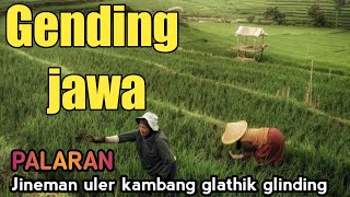 Gending jawa palaran glathik glinding uler kambang jineman  uyon uyon  jawa klasik  gamelan java [upl. by Lama]