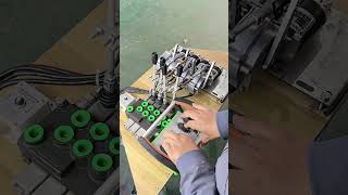 5 Joystick wireless control radio hydraulic Lifts Truck Manipulator excavator crane remote kit [upl. by Ehud]