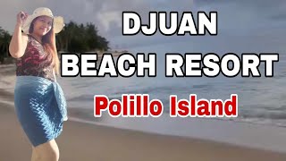 DJUAN BEACH RESORT  POLILLO ISLAND [upl. by Sherill223]