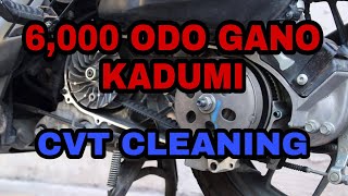 CVT Cleaning LINIS PANG GILID  HONDA CLICK [upl. by Dayle]