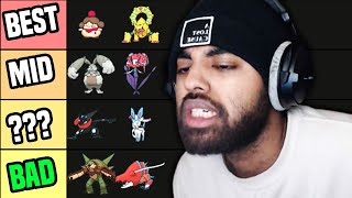 BEST RANKING ALL SHINY KALOS GEN 6 POKEMON TIER LIST [upl. by Aetnahc]