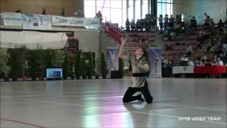 Twirling Bâton FFTB 2016  Finale N2  Masculin Cadet [upl. by Acireit]