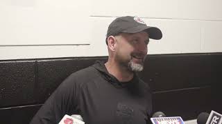 IceHogs Training Camp Media Day – Head Coach Anders Sorensen 10824 [upl. by Poppy]