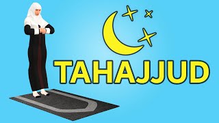 How to pray Tahajjud Night Prayer for woman beginners  with Subtitle [upl. by Ave825]