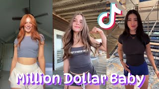 Million Dollar Baby  TikTok Dance Challenge Compilation [upl. by Rexferd718]