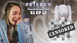 Tears and Birthday Suits 😳 Sousou No Frieren Frieren Beyond Journeys End Episode 12 REACTION [upl. by Jerrilyn275]