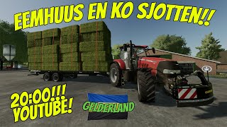 🔴 Farming Simulator 22  Gelderland  GASSS  Eemhuus en Ko Sjotten 🔴 [upl. by Bellis]