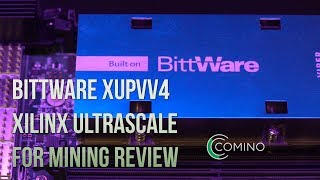 Bittware XUPVV4 Xilinx UltraScale FPGA for mining review [upl. by Gilmour]