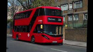 London bus routes 50 to 100 [upl. by Sukramaj]