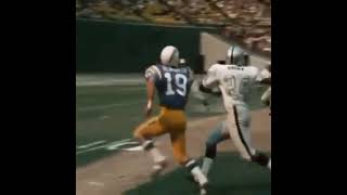 1970927 oaklandraiders  sandiegochargers Lance Alworth 37yard touchdown pass from John Hadl [upl. by Erminna39]