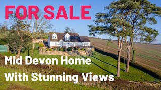 Property Tour  Mid Devon Home With Stunning View [upl. by Hirz]