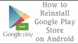 How to recover deleted Google Play Store app in your Android phone [upl. by Moshell]