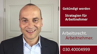 Arbeitgeber soll mir kündigen  Strategien für Arbeitnehmer  Fachanwalt Alexander Bredereck [upl. by Nakre]