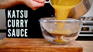 Katsu Curry Sauce Recipe [upl. by Eidassac766]