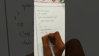 Class Declaration in Java  2  java shorts [upl. by Gitlow211]