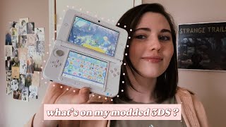 What’s on my modded 3DS emulators games custom themes eshop replacement 2024 [upl. by Adnuhsat333]