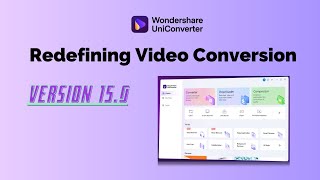 Wondershare UniConverter 15Redefining Video Conversion [upl. by Roy]