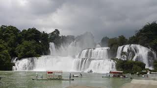 Detian Waterfall Guangxi China  28 Aug 2014 [upl. by Nahtannoj]