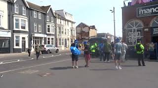 Blackpool Vs Stockport 17082024 Police Ready For Any Trouble The Manchester And The Bridge Part [upl. by Ernesta]