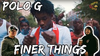 POLO G THINKING ELEVATION Polo G Finer Things Reaction [upl. by Roos]